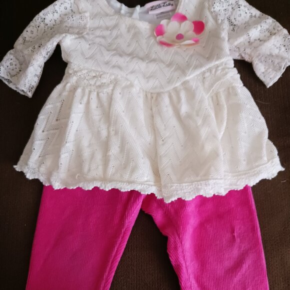 2 Tops, Matching Leggings  Size 12 Mo. - Picture 7 of 15